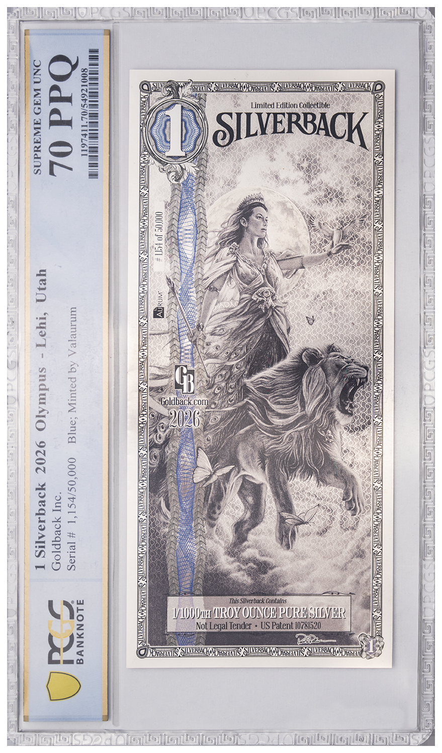 Graded Hera Standard Silverback — official front view