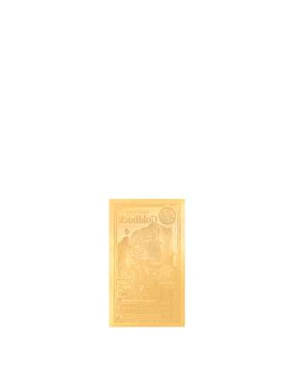 2026 California quarter Goldback Alpha Series — reverse