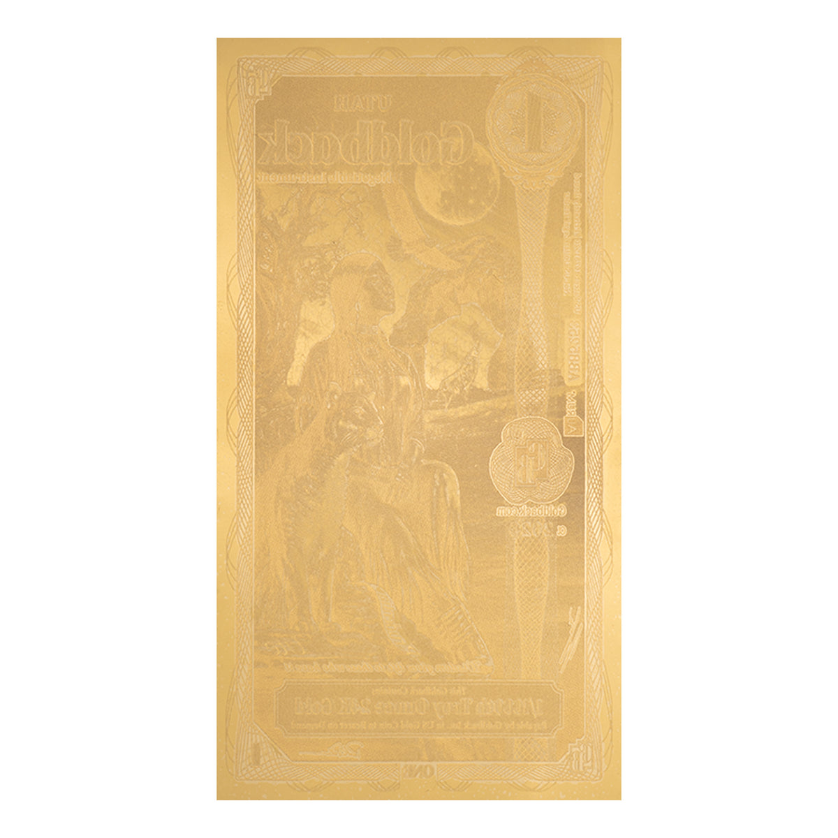 2026 Utah 1 Alpha Goldback — reverse