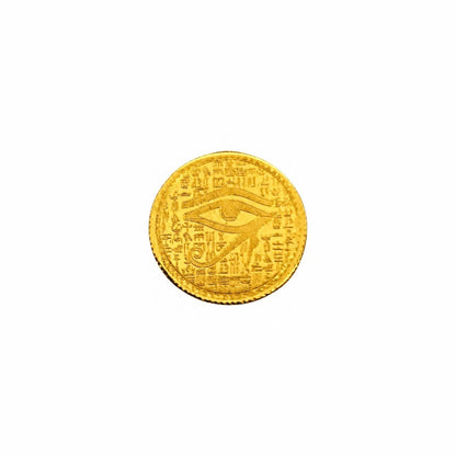 Altrukom Bullion 1/500 oz Monarch Eye of Ra .9999 gold round, front design