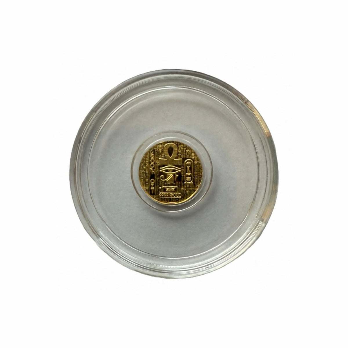 Altrukom Bullion 1/200 oz Monarch King Tut .9999 gold round, additional view