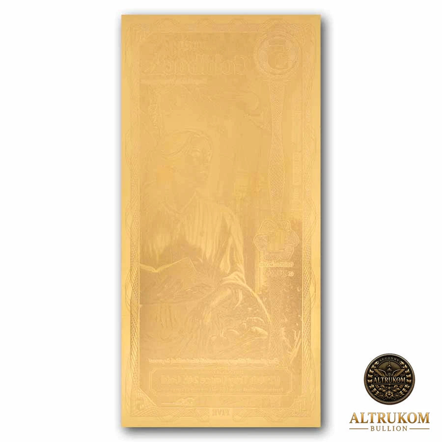 2026 Utah 5 Goldback Alpha Series — single-note reverse