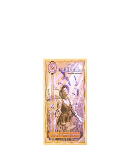 2026 Utah 2 Goldback Alpha Series — single-note UV security view