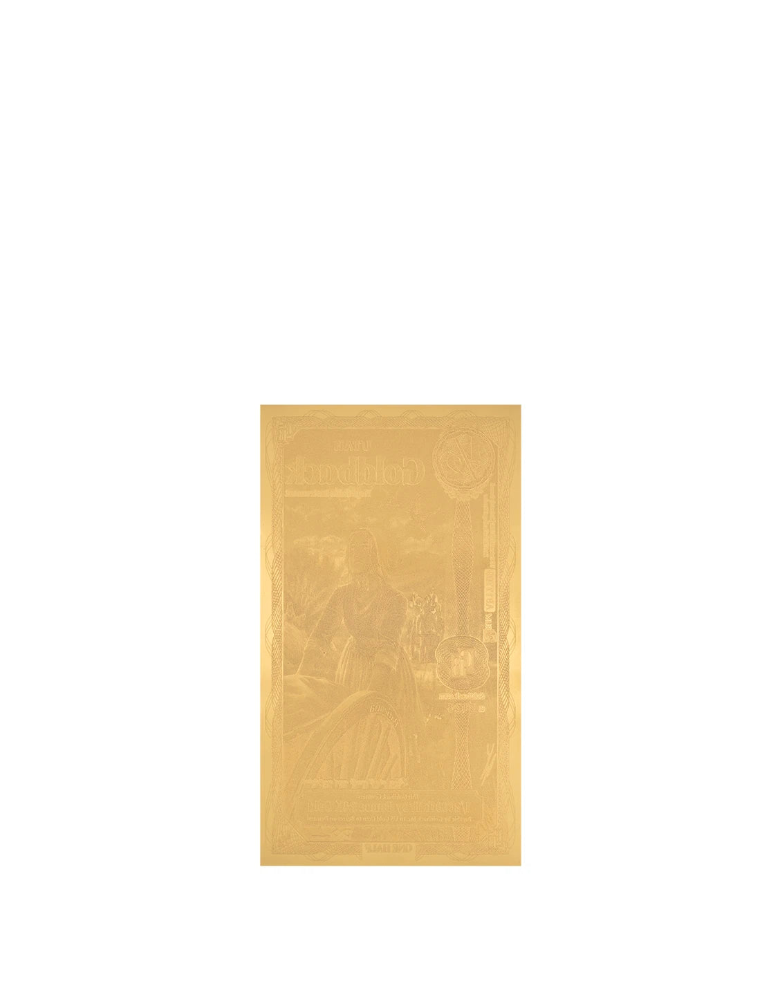 2026 Utah 1/2 Goldback Alpha Series — single-note reverse