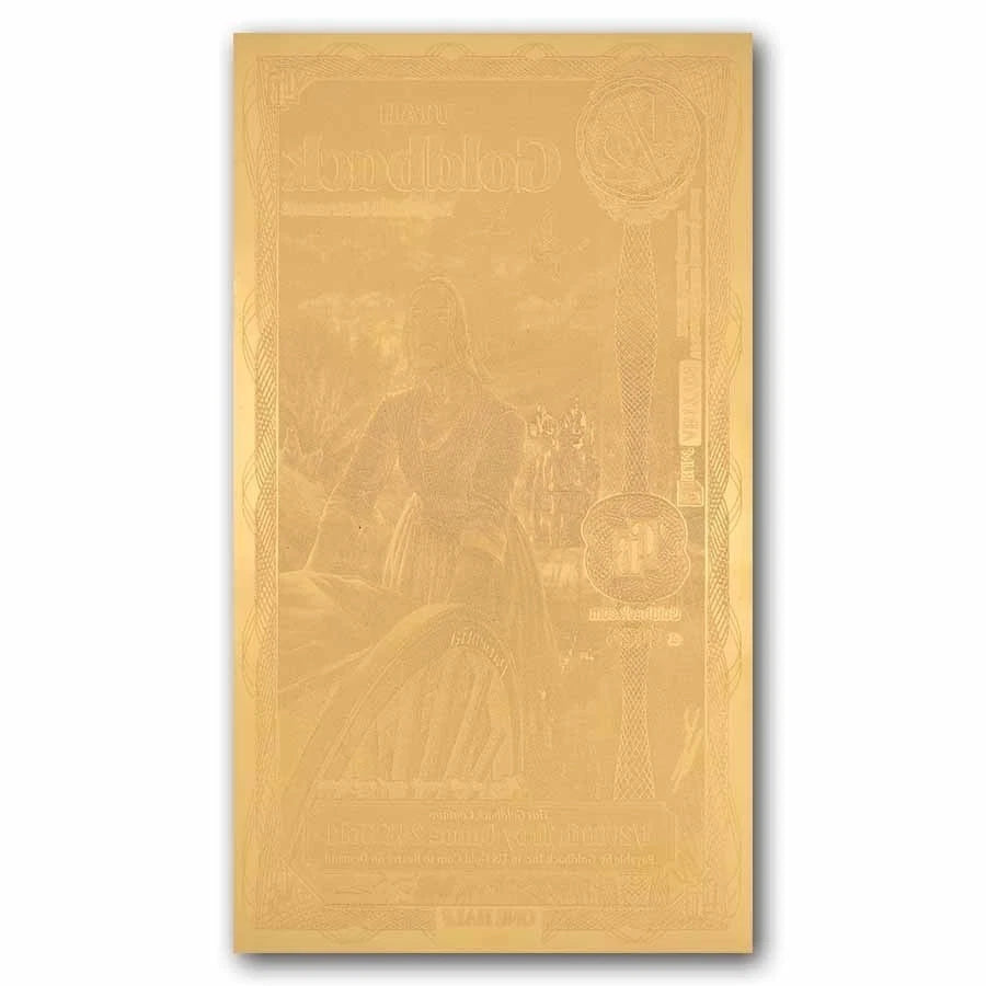 2026 Utah 1/2 Goldback Alpha Series — single-note reverse