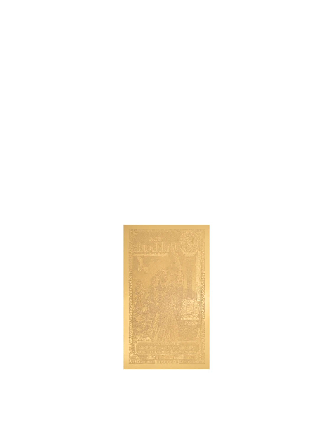 2026 Utah 1/4 Goldback Alpha Series — single-note reverse