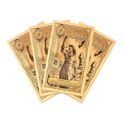 2026 Utah 1/4 Goldback 4 Note Pack Alpha 24K Gold 1 GB Total — pack front view
