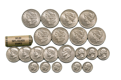 Patriot 90% Silver Bullion Bundle at $1,000 for high-volume US constitutional silver stacking.
