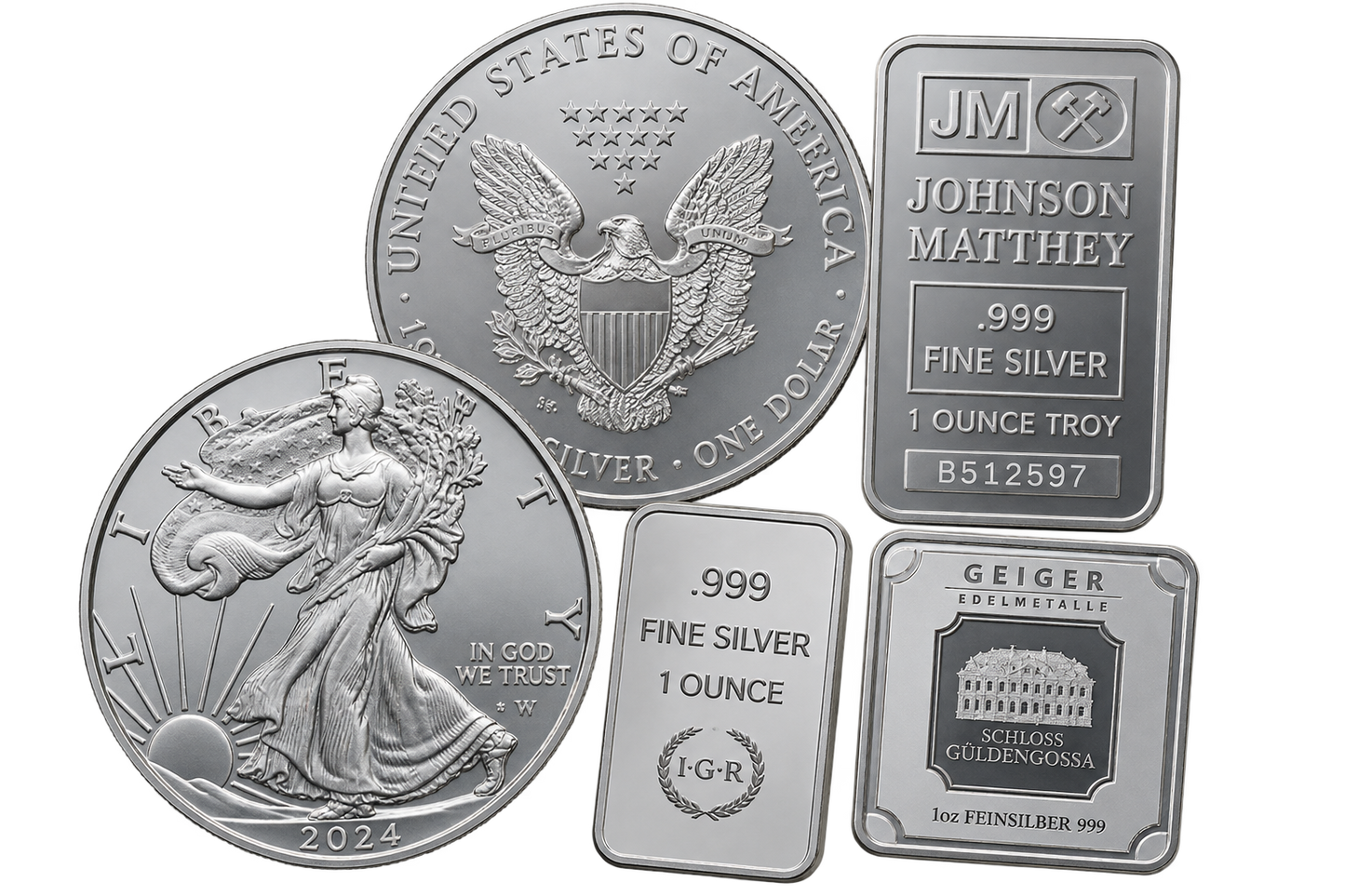 Silver Bullion Bundles